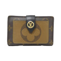 Louis Vuitton Brown Coated Canvas Wallet
