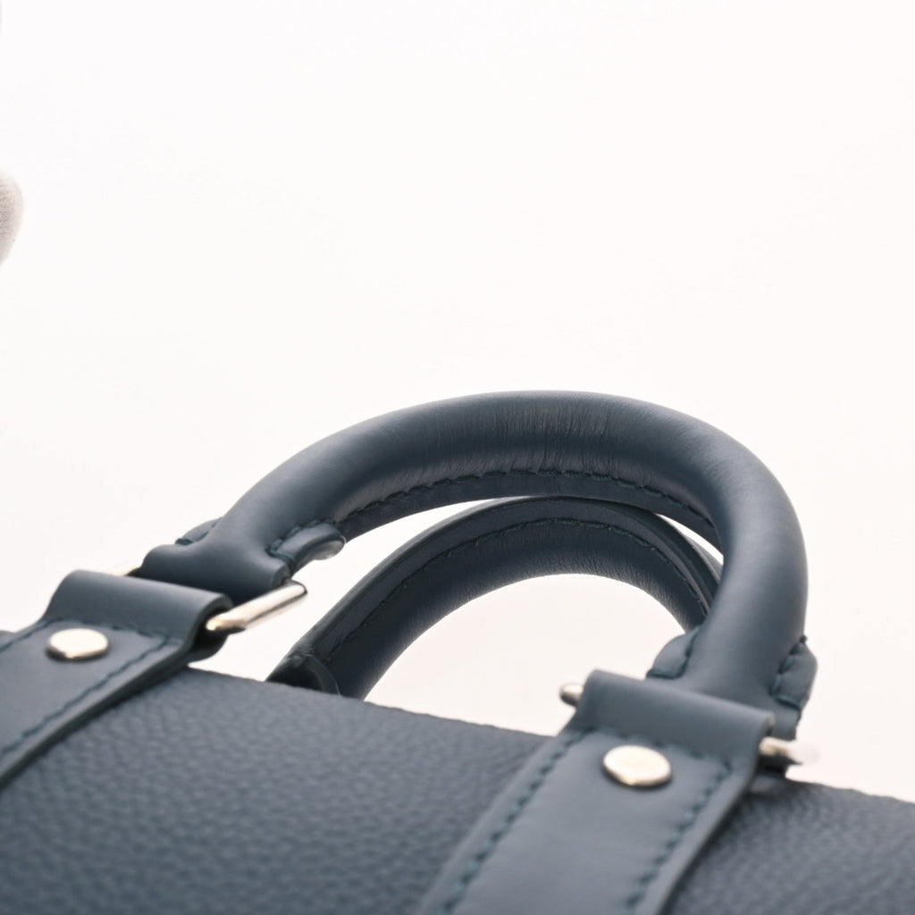 Louis Vuitton Blue Leather Handbag