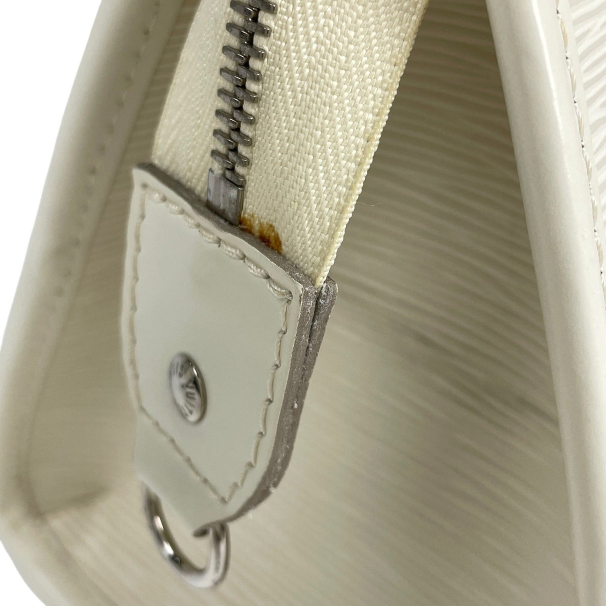 Louis Vuitton Lv Off White Epi Leather Shoulder Bag