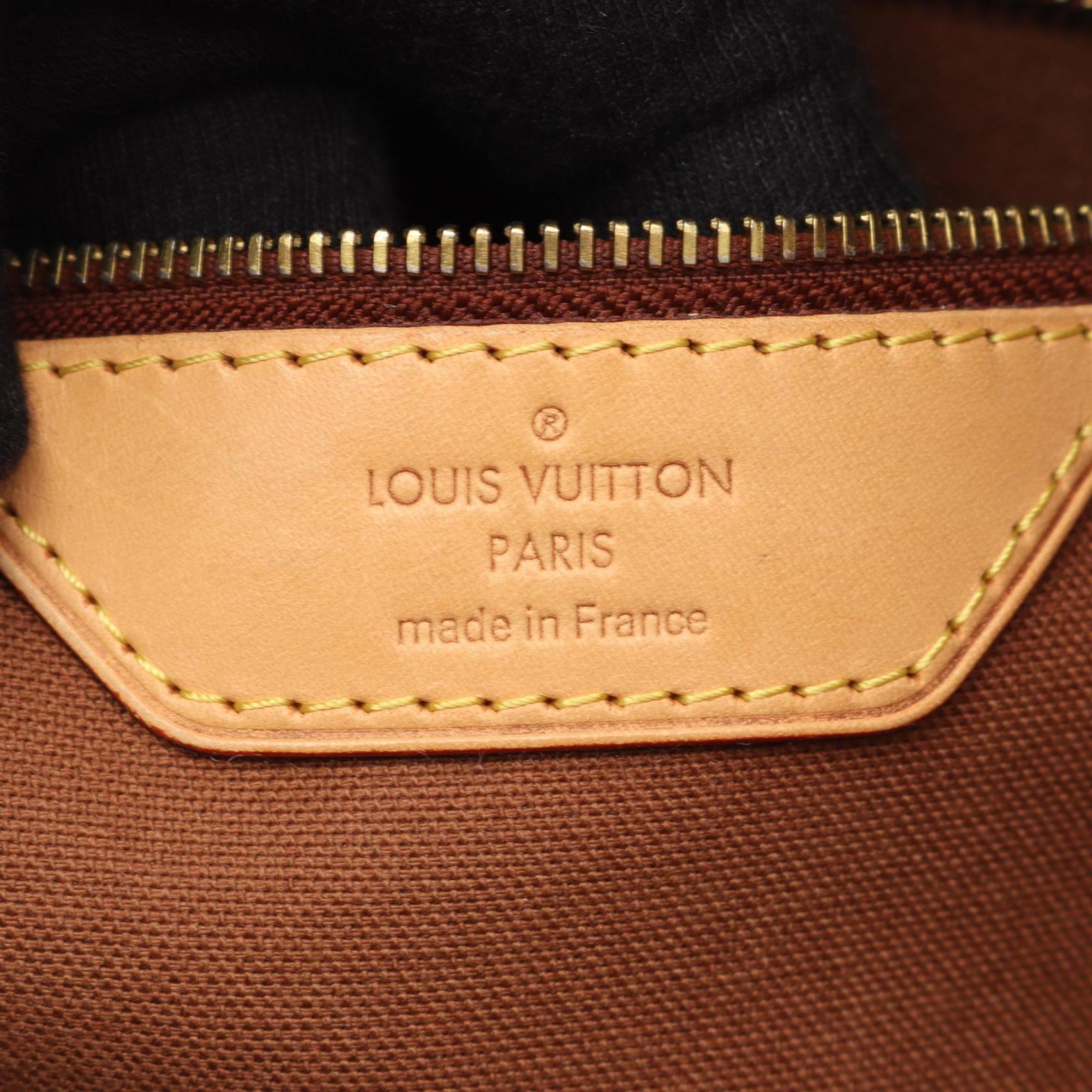 Louis Vuitton Brown Monogram Coated Canvas Shoulder Bag