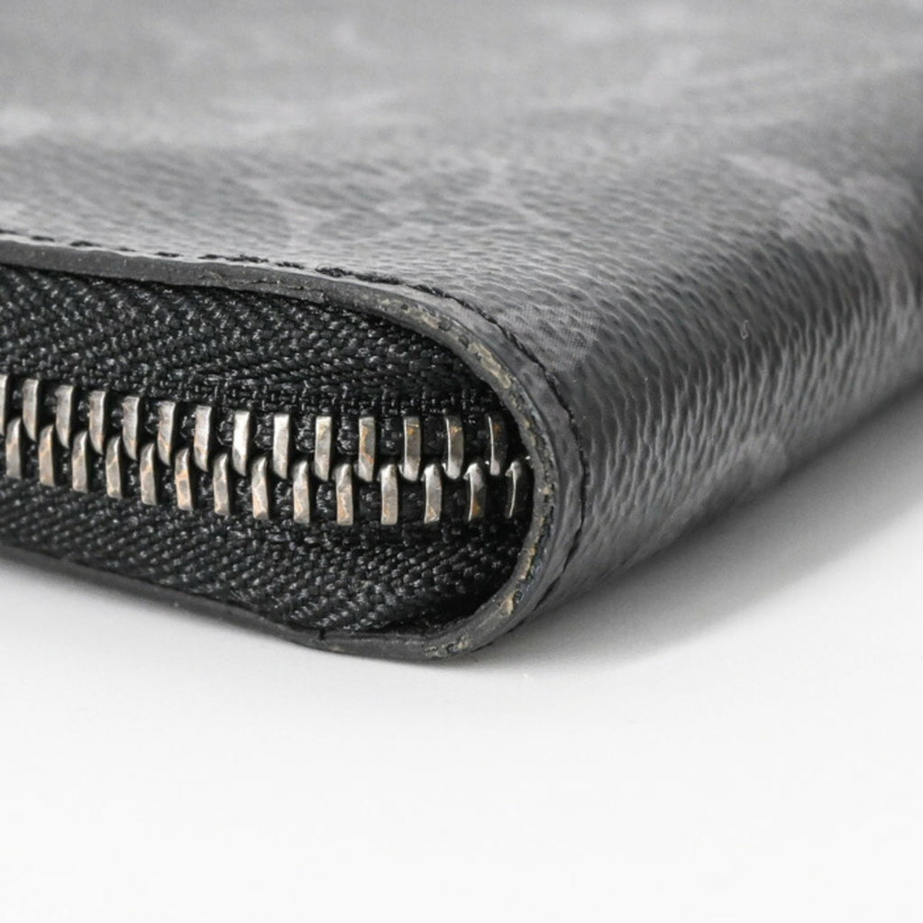 Louis Vuitton Black Monogram Eclipse Monogram Eclipse Long Wallet
