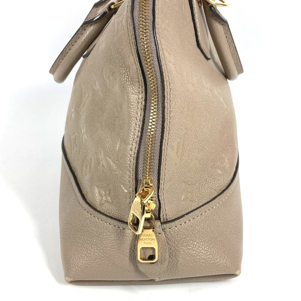 Louis Vuitton Beige Monogram Empreinte Leather Handbag Tote Bag