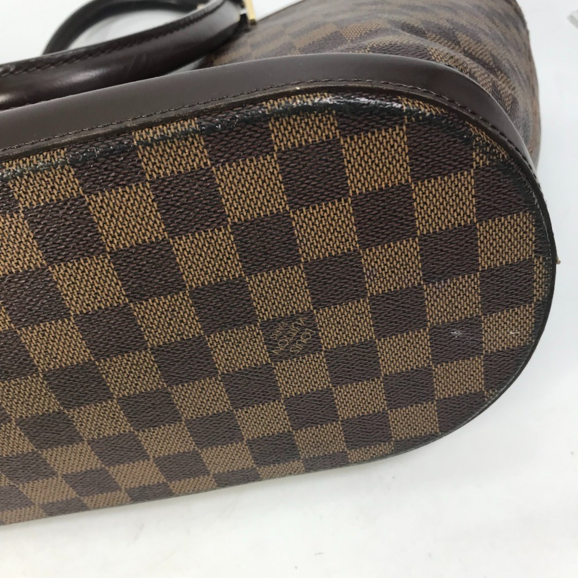 Louis Vuitton Damier Brown Ebene Damier Canvas Shoulder Bag Tote Bag