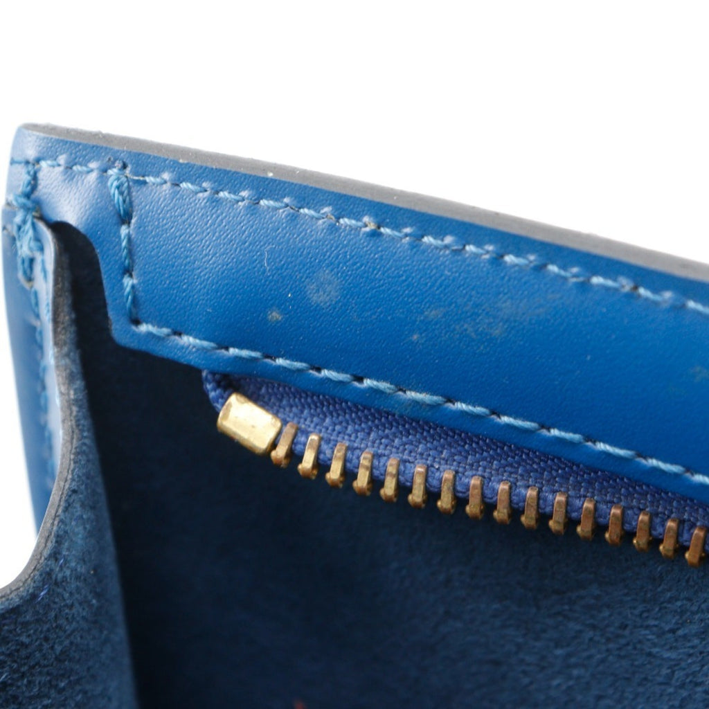 Louis Vuitton Epi Blue Toledo Blue Epi Leather Handbag