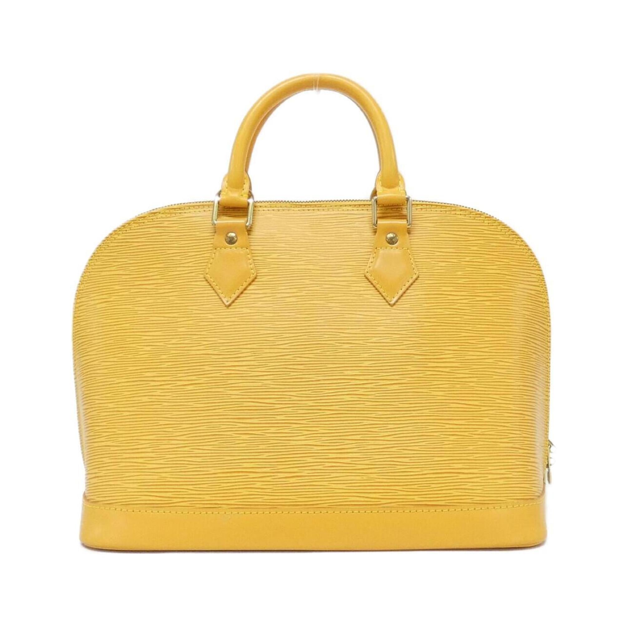 Louis Vuitton Yellow Leather Handbag