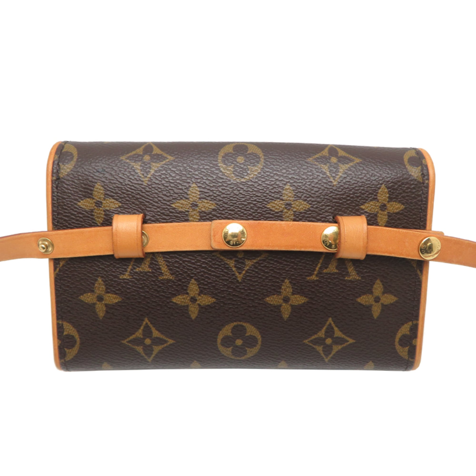 Louis Vuitton Brown Monogram Pochette Shoulder Bag