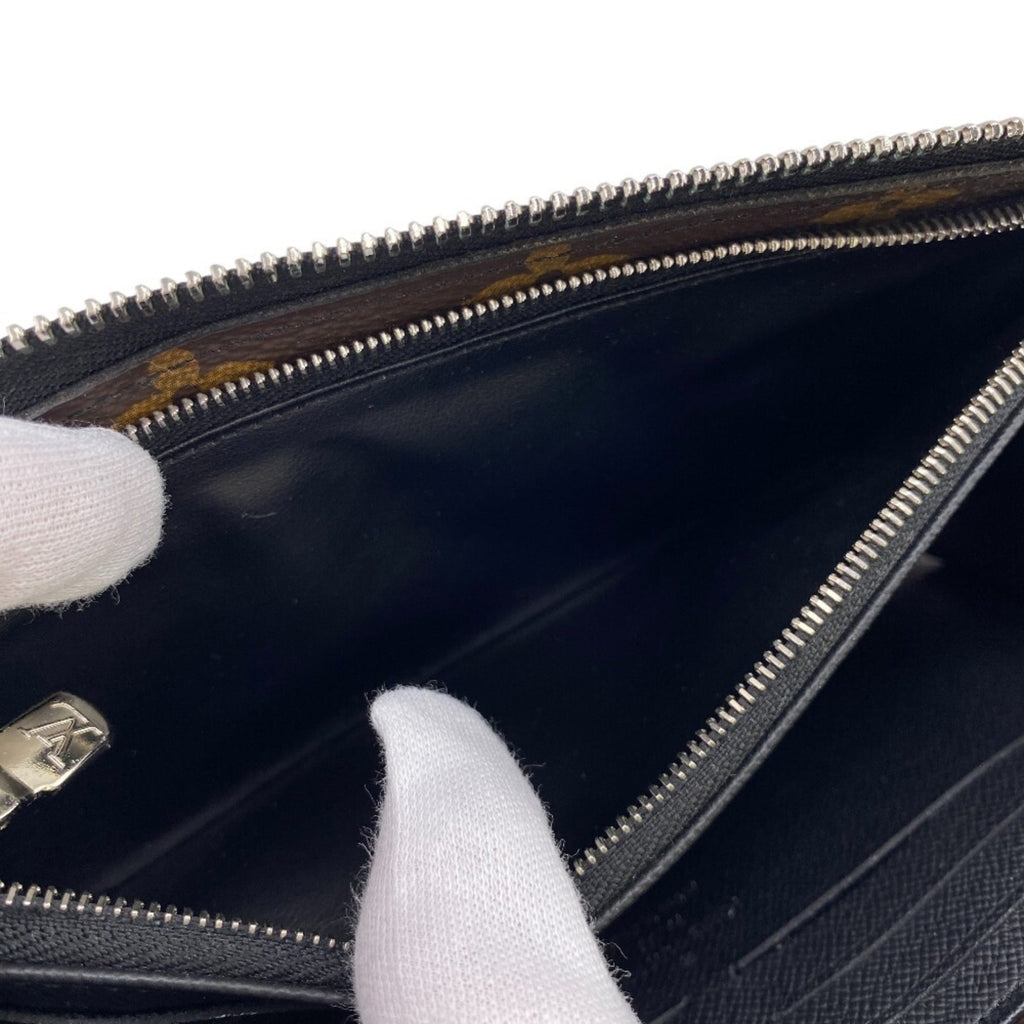 Louis Vuitton Brown Monogram Leather Long Wallet