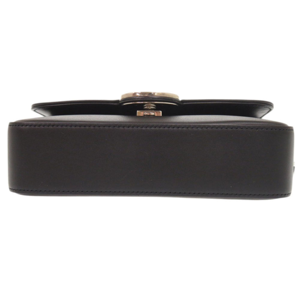 Gucci Black Leather Shoulder Bag (Pre-Owned)