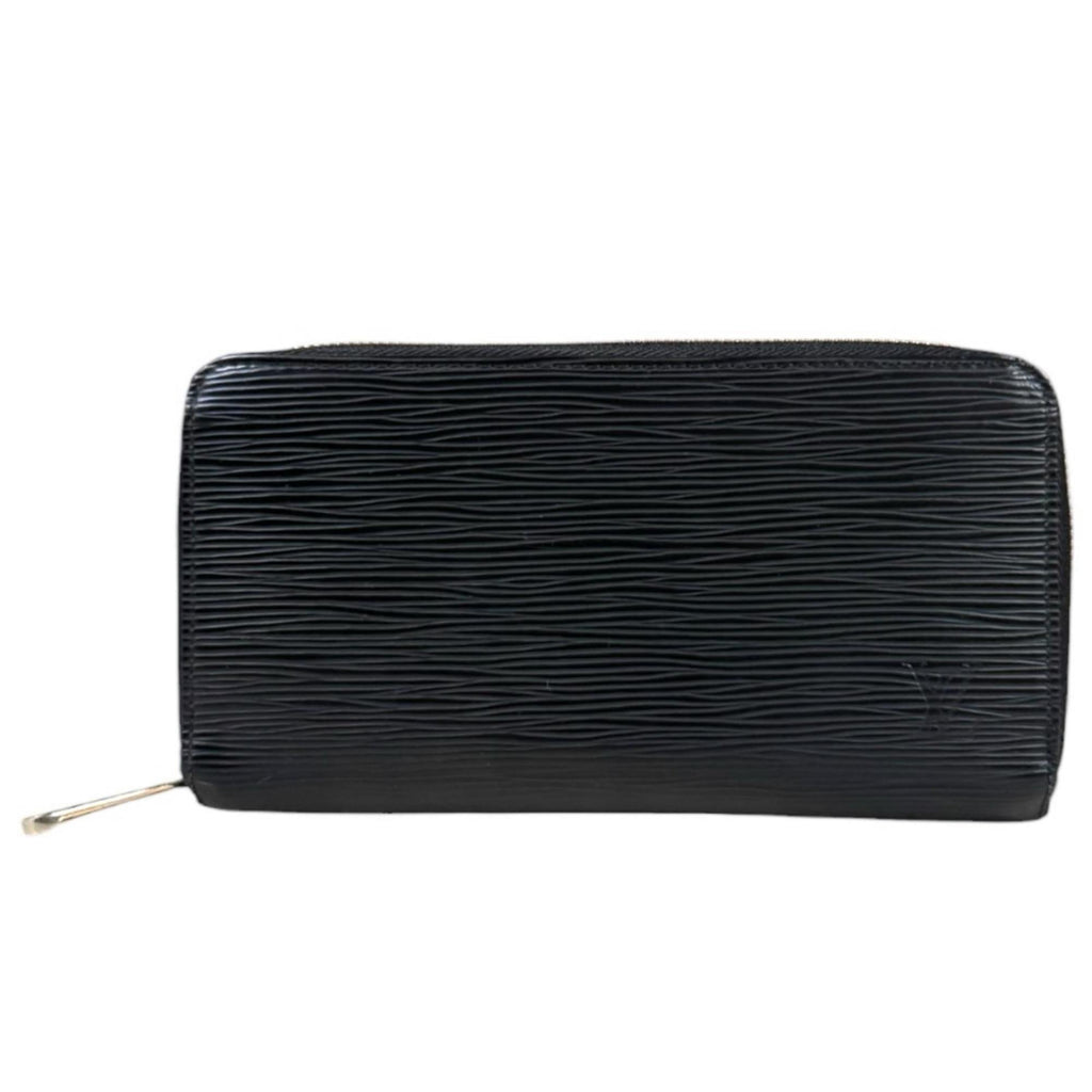 Louis Vuitton Black Epi Leather Long Wallet