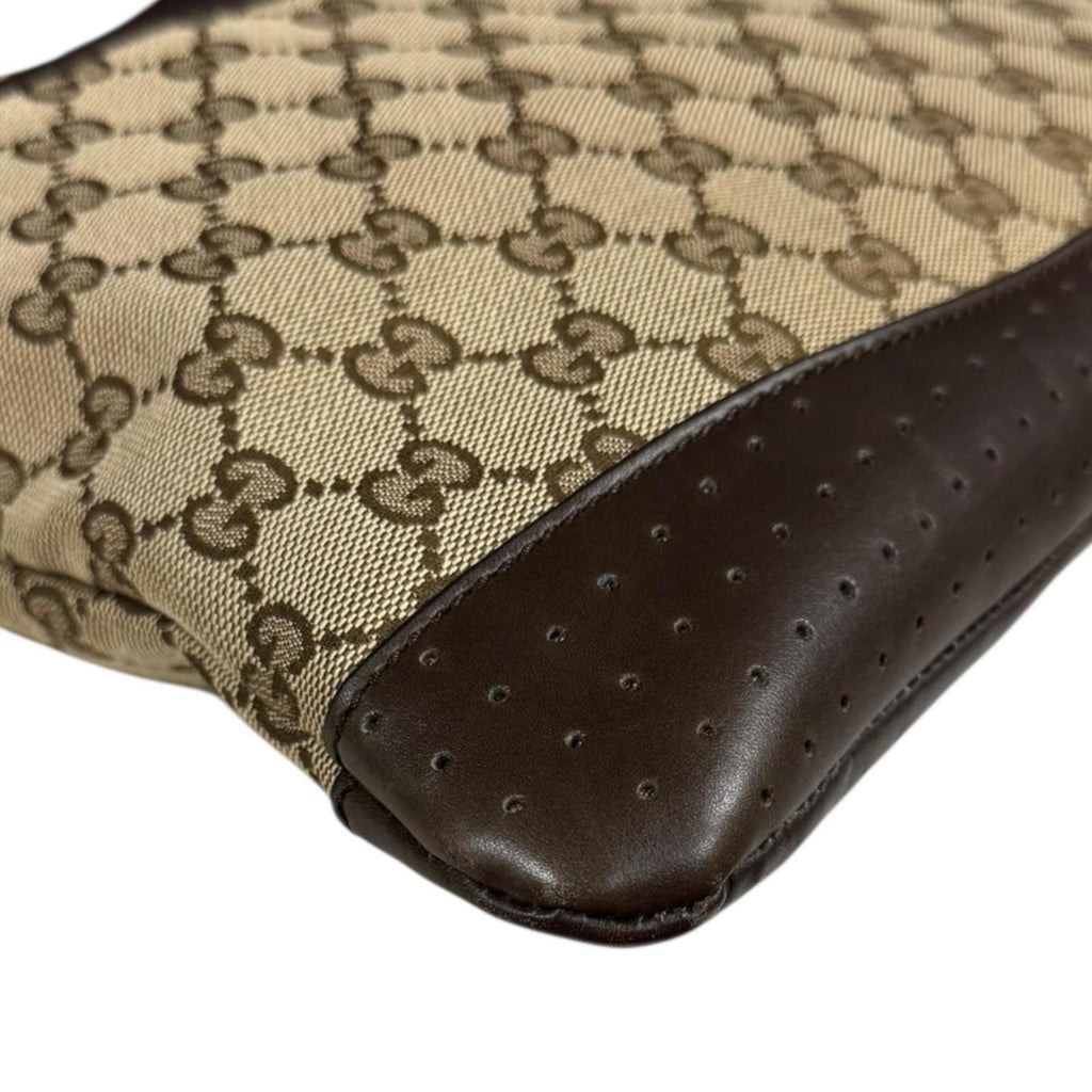 Gucci Brown Gg Canvas Shoulder Bag (Pre-Owned)