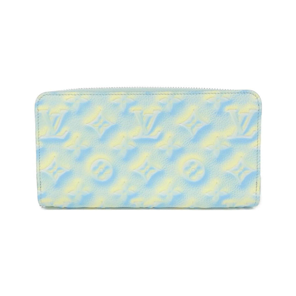Louis Vuitton Monogram Empreinte Vert Leather Long Wallet