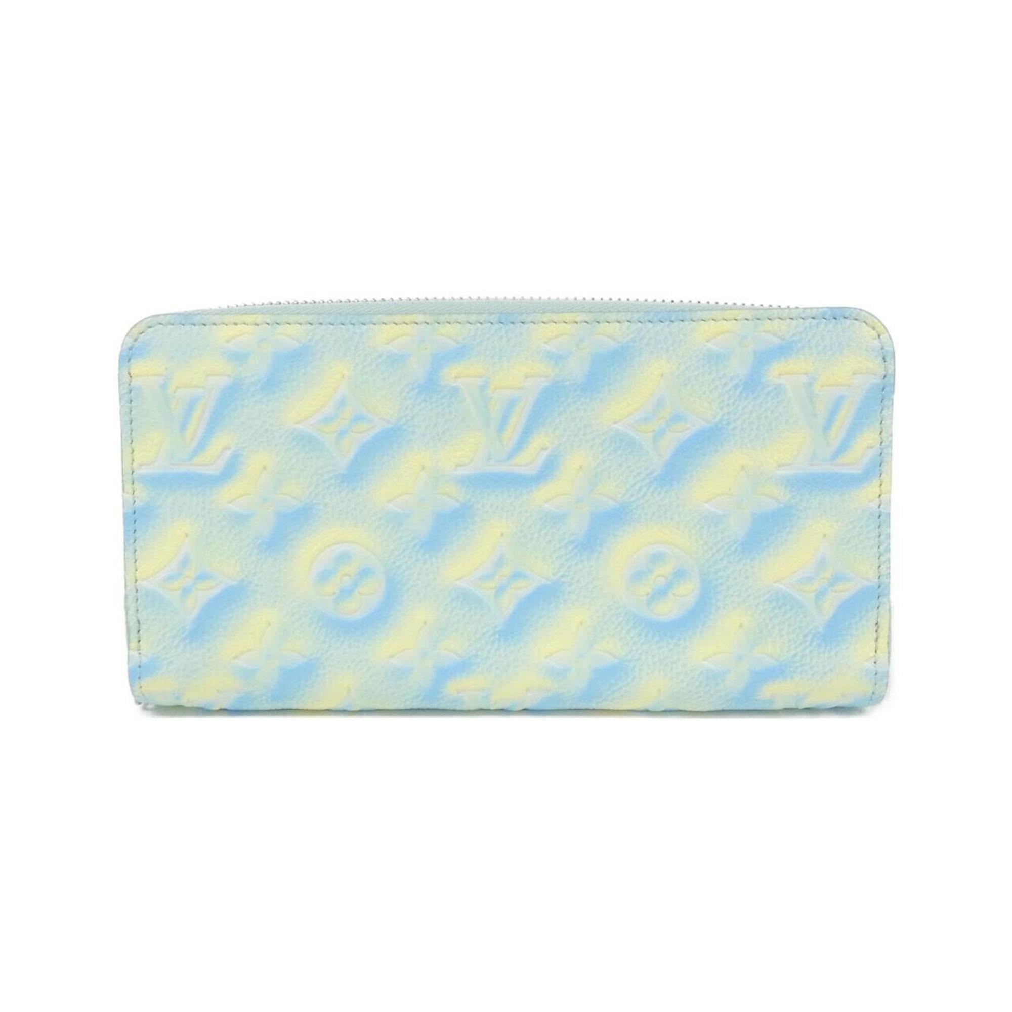 Louis Vuitton Monogram Empreinte Vert Leather Long Wallet
