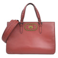 Bottega Veneta Burgundy Intrecciato Handbag Shoulder Bag