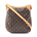 Louis Vuitton Brown Monogram Coated Canvas Leather Shoulder Bag