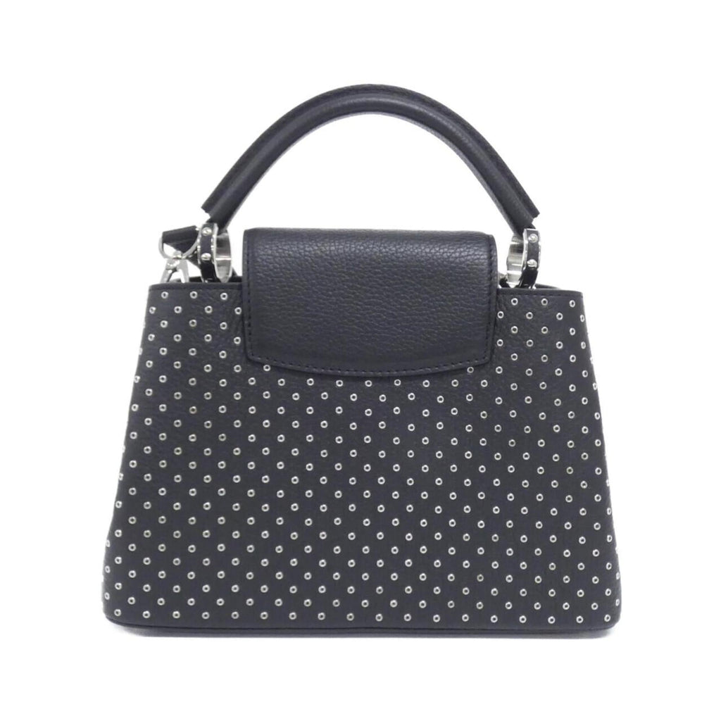 Louis Vuitton Black Leather Handbag