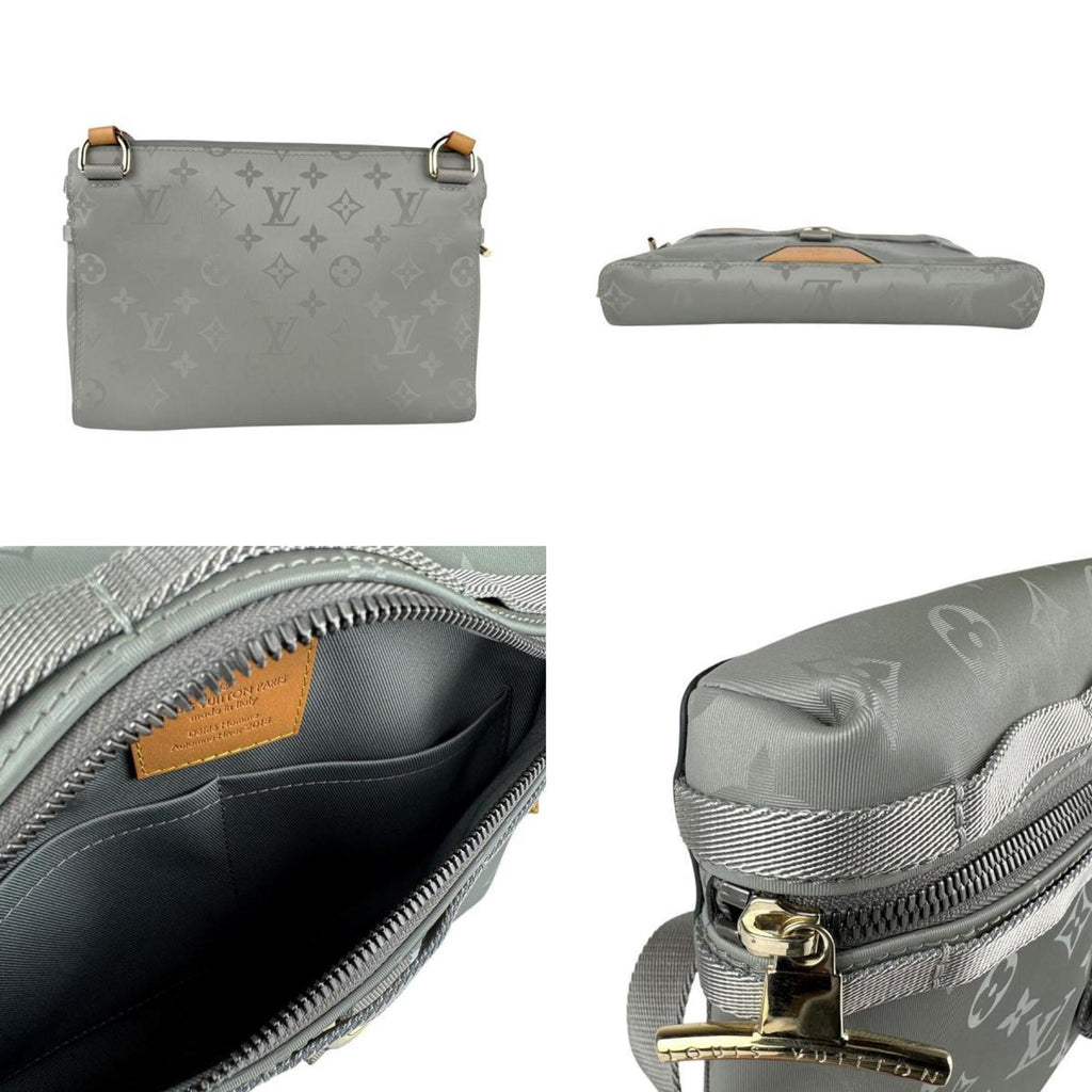 Louis Vuitton Gray Monogram Shoulder Bag