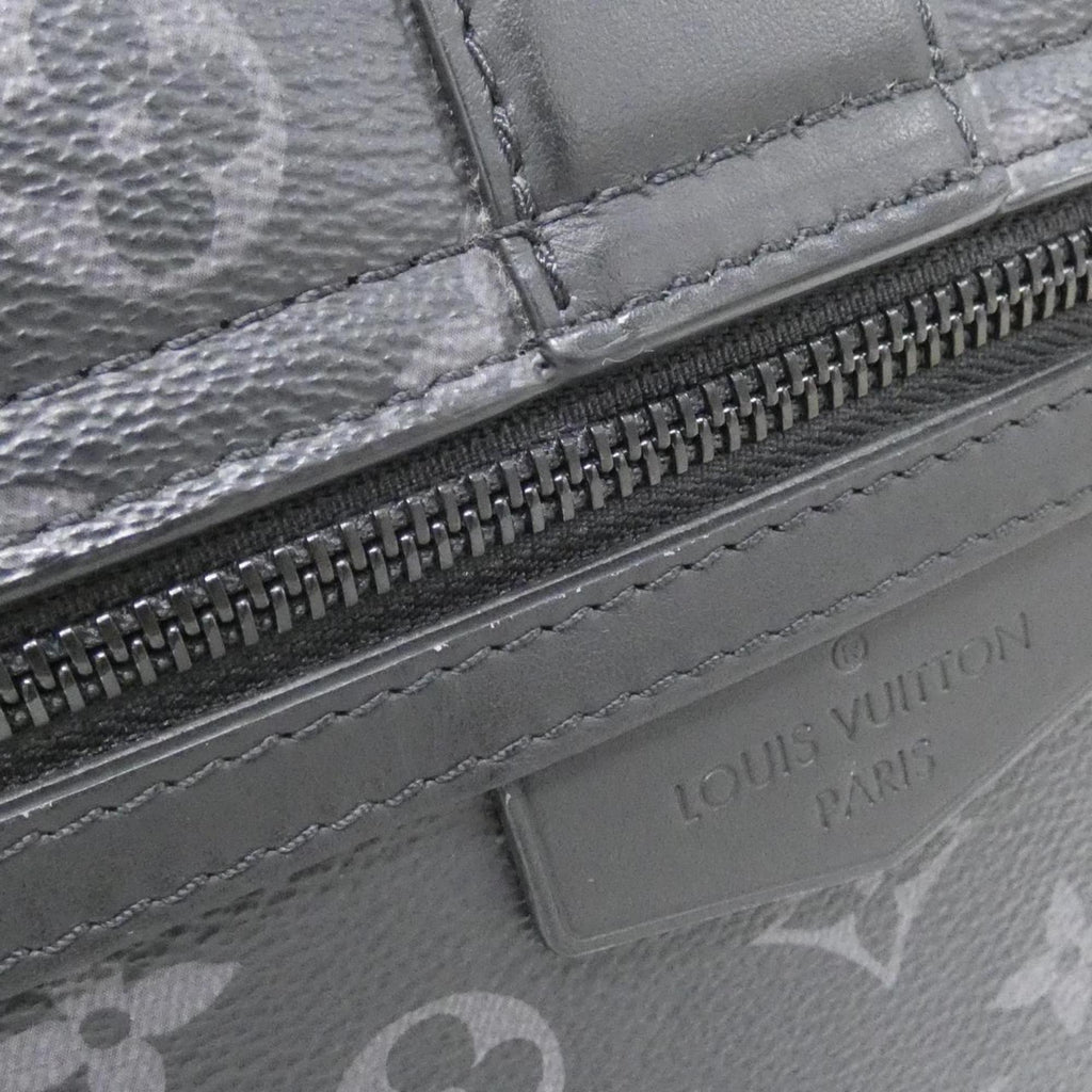 Louis Vuitton Black Coated Canvas Shoulder Bag