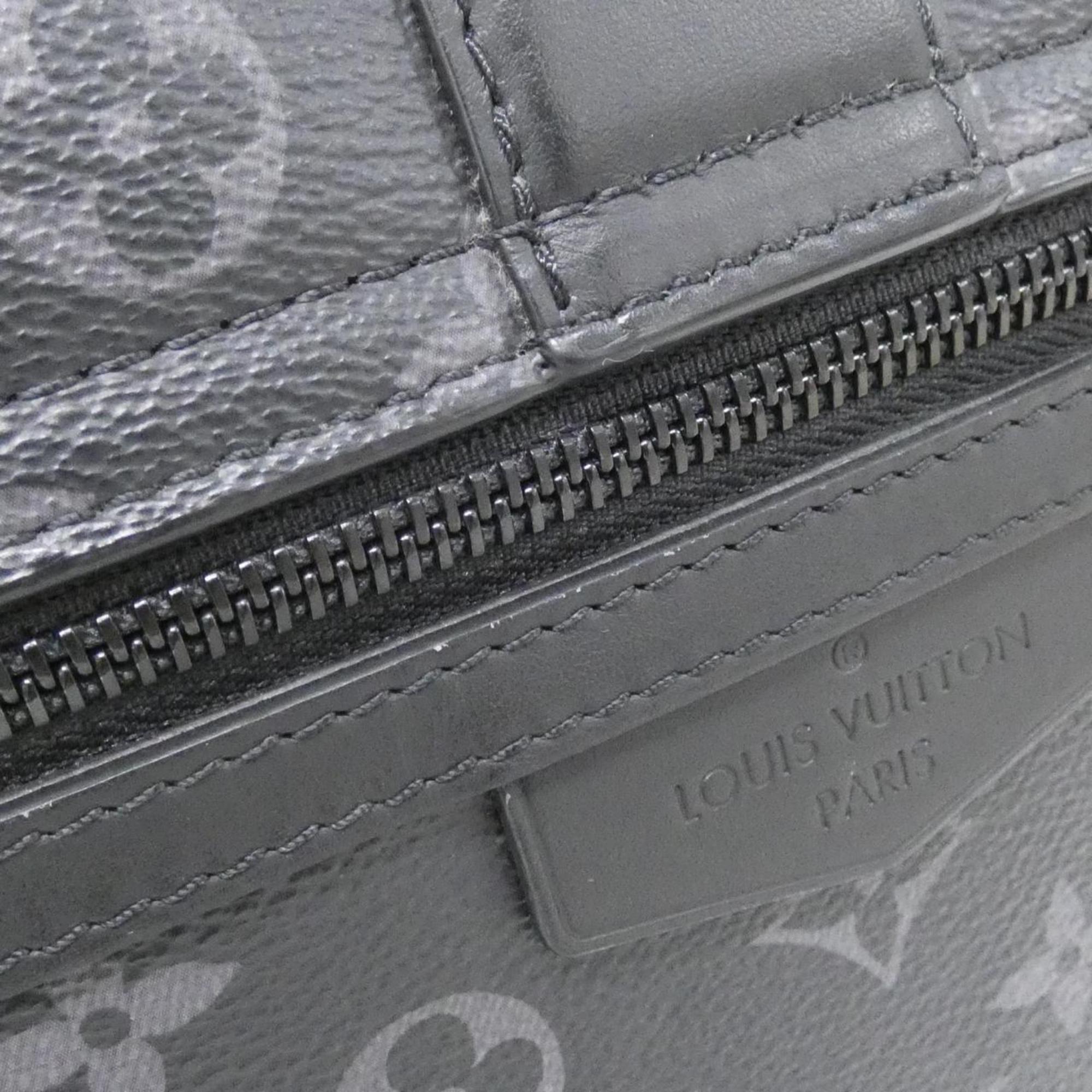Louis Vuitton Black Coated Canvas Shoulder Bag