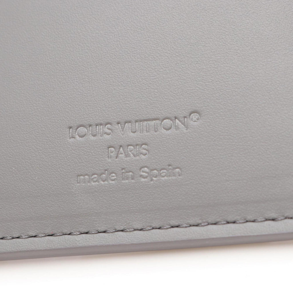 Louis Vuitton Gray Monogram Shadow Long Wallet