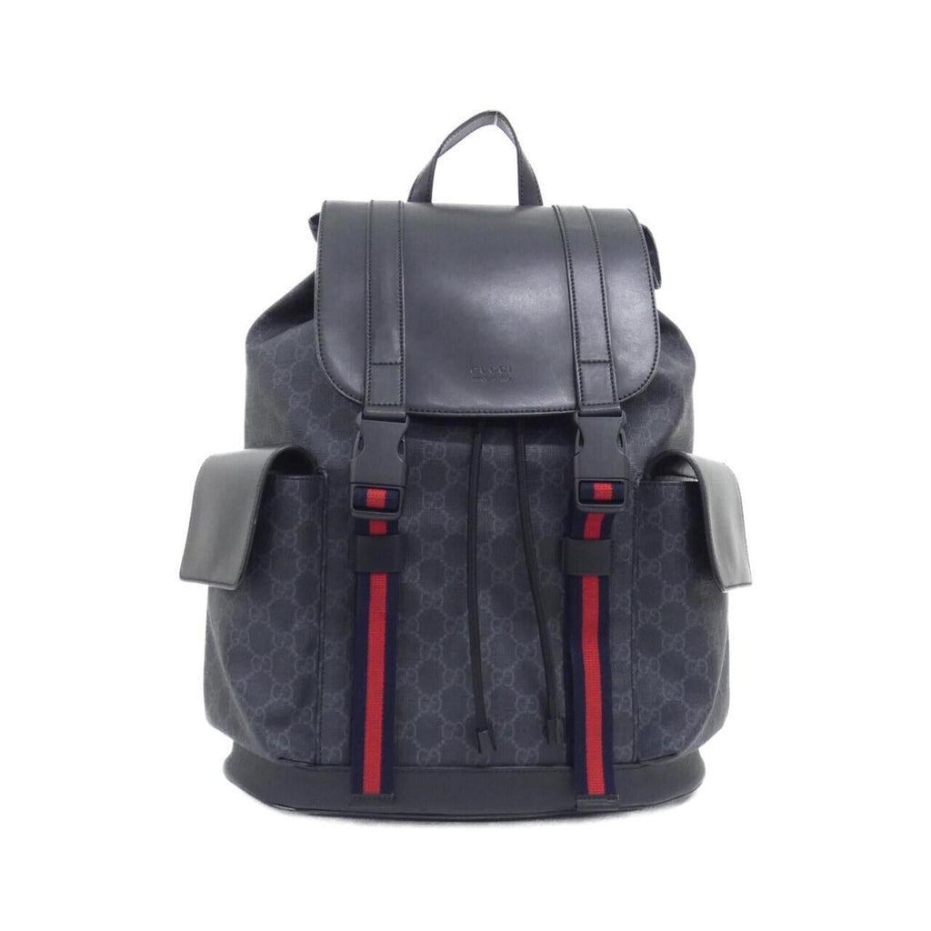 Gucci Black Gray Backpack (Pre-Owned)