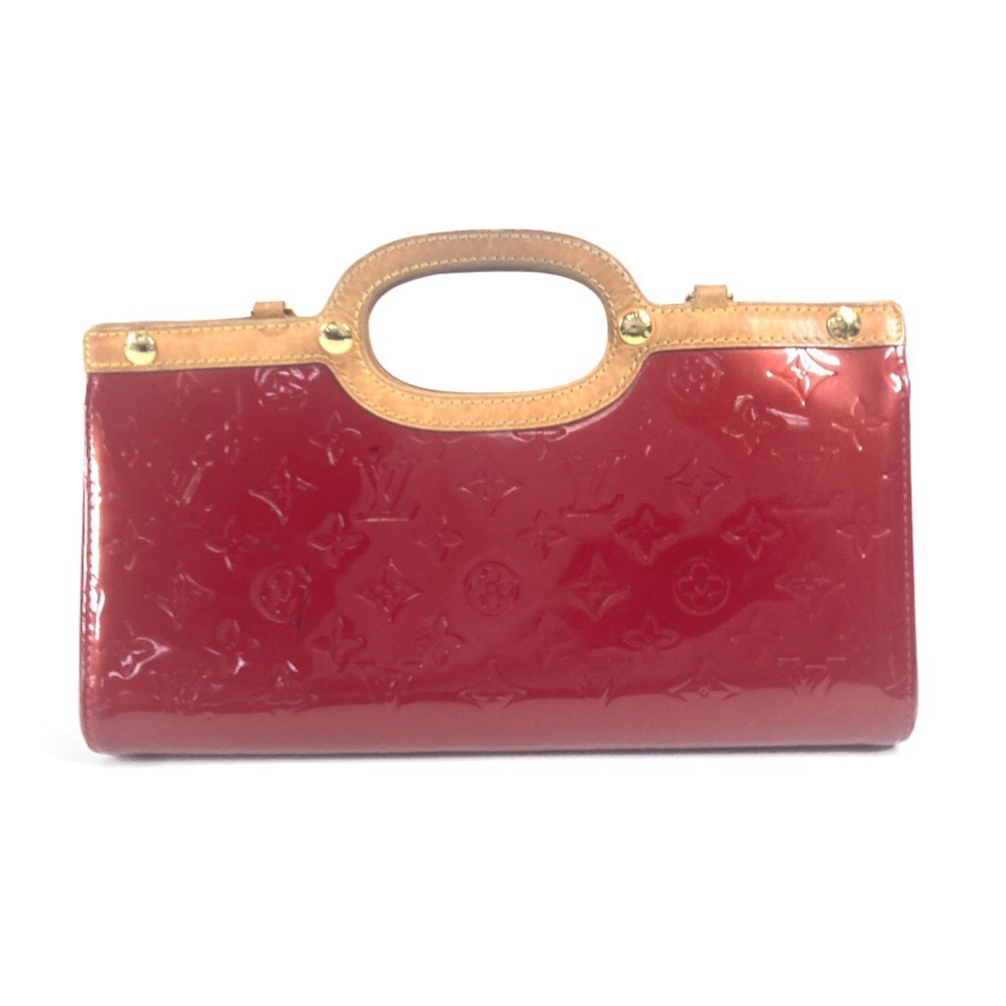 Louis Vuitton Monogram Vernis Red Color Monogram Vernis Handbag