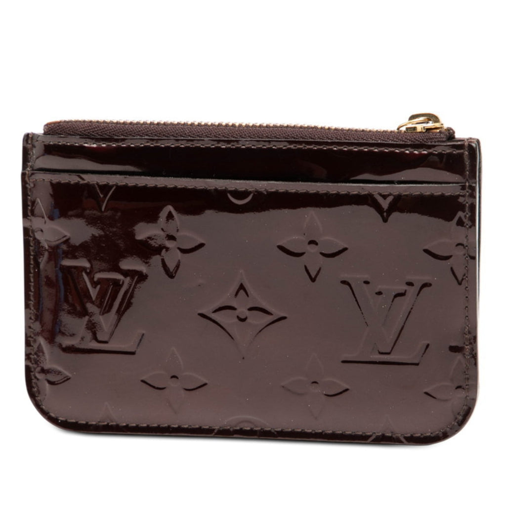 Louis Vuitton Amarante Purple Patent Leather Coin Purse/Coin Case
