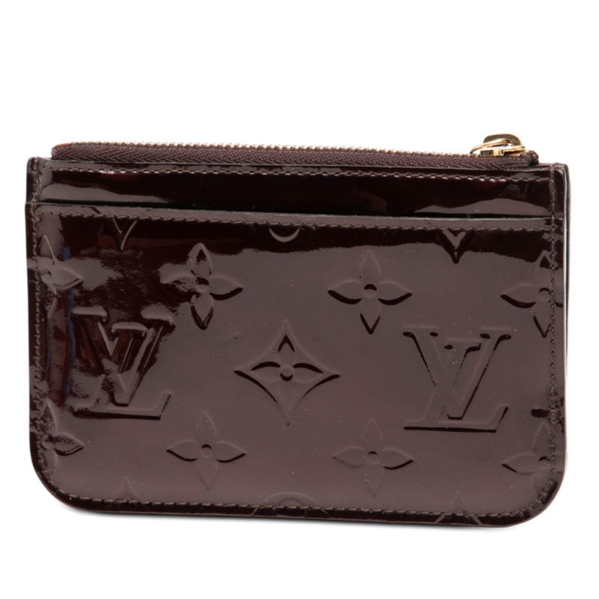 Louis Vuitton Amarante Purple Patent Leather Coin Purse/Coin Case