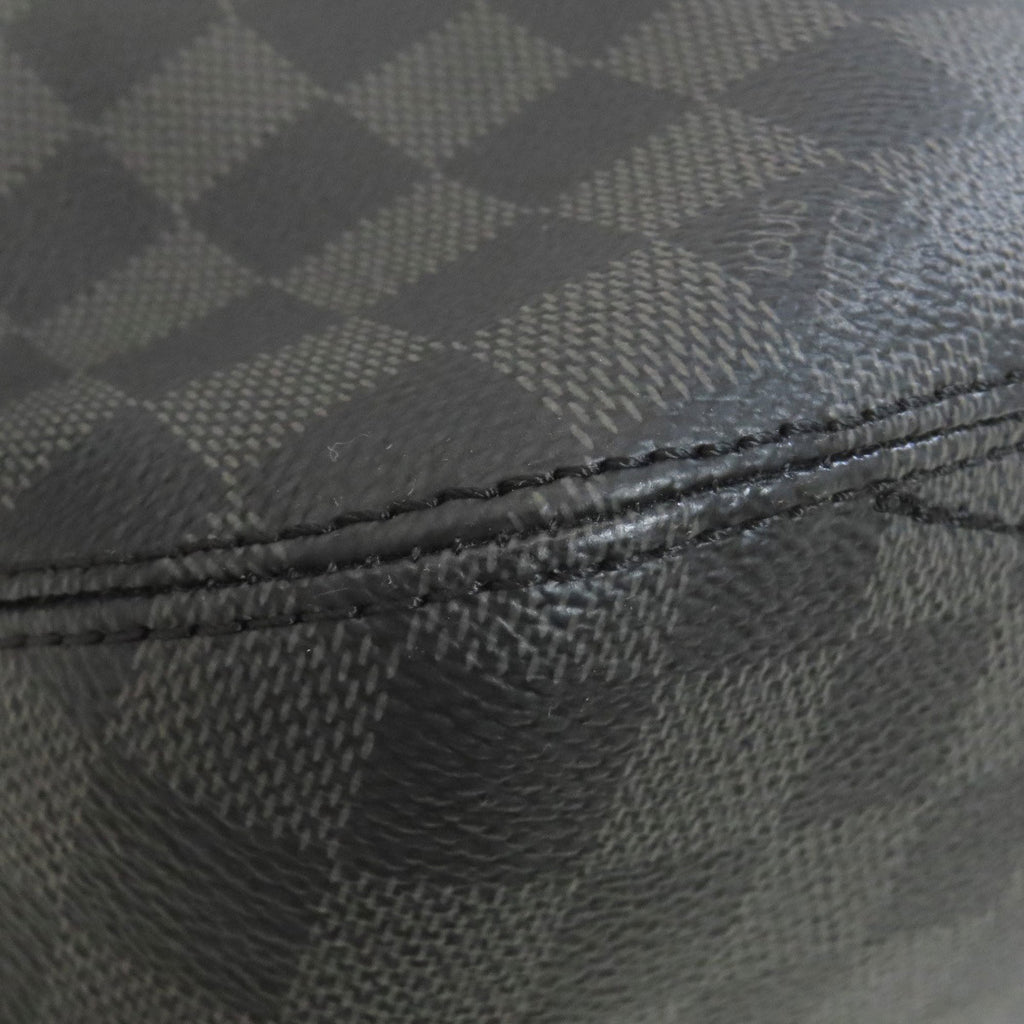 Louis Vuitton Black Damier Canvas Shoulder Bag