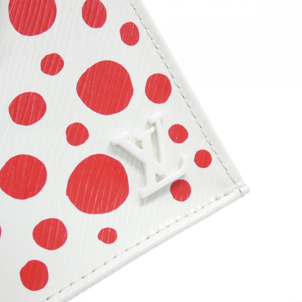 Louis Vuitton Epi Blanc Rouge Leather Handbag