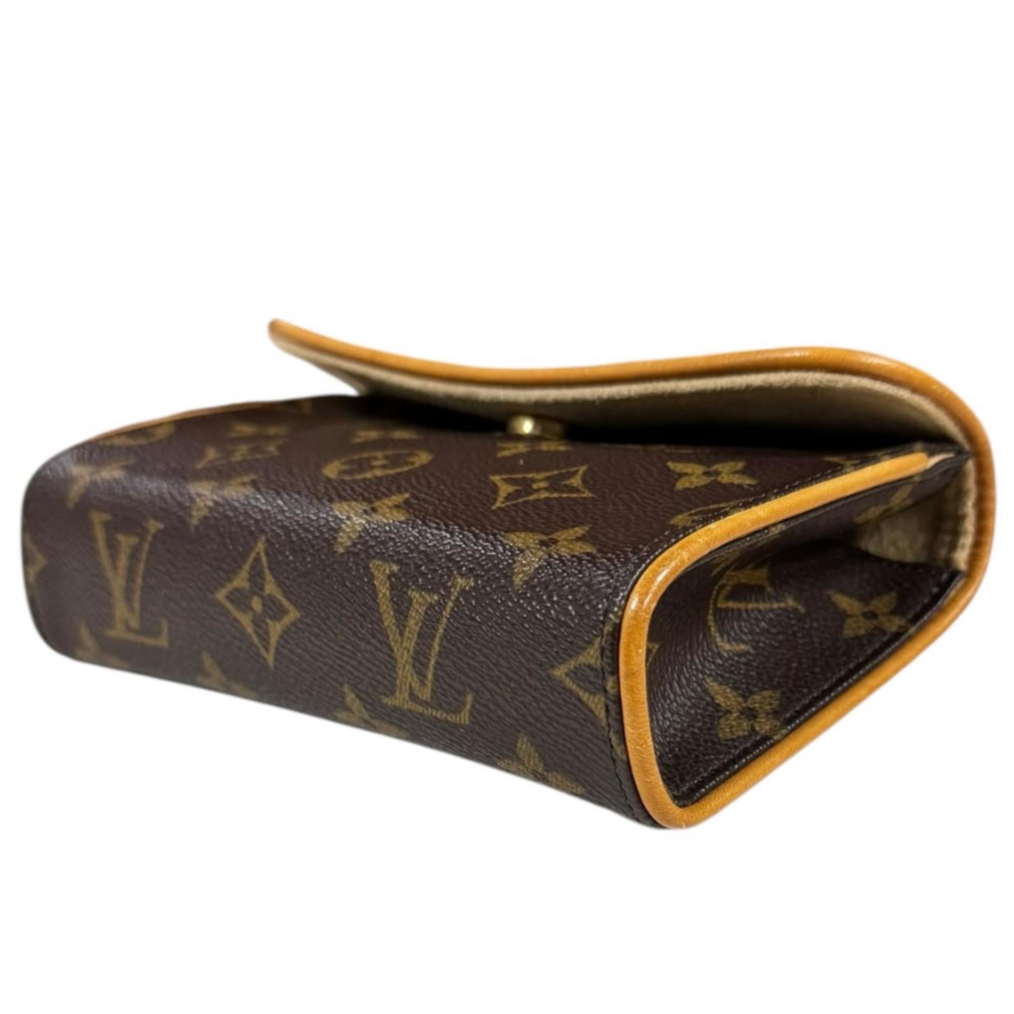 Louis Vuitton Brown Monogram Canvas Fanny Pack Pochette