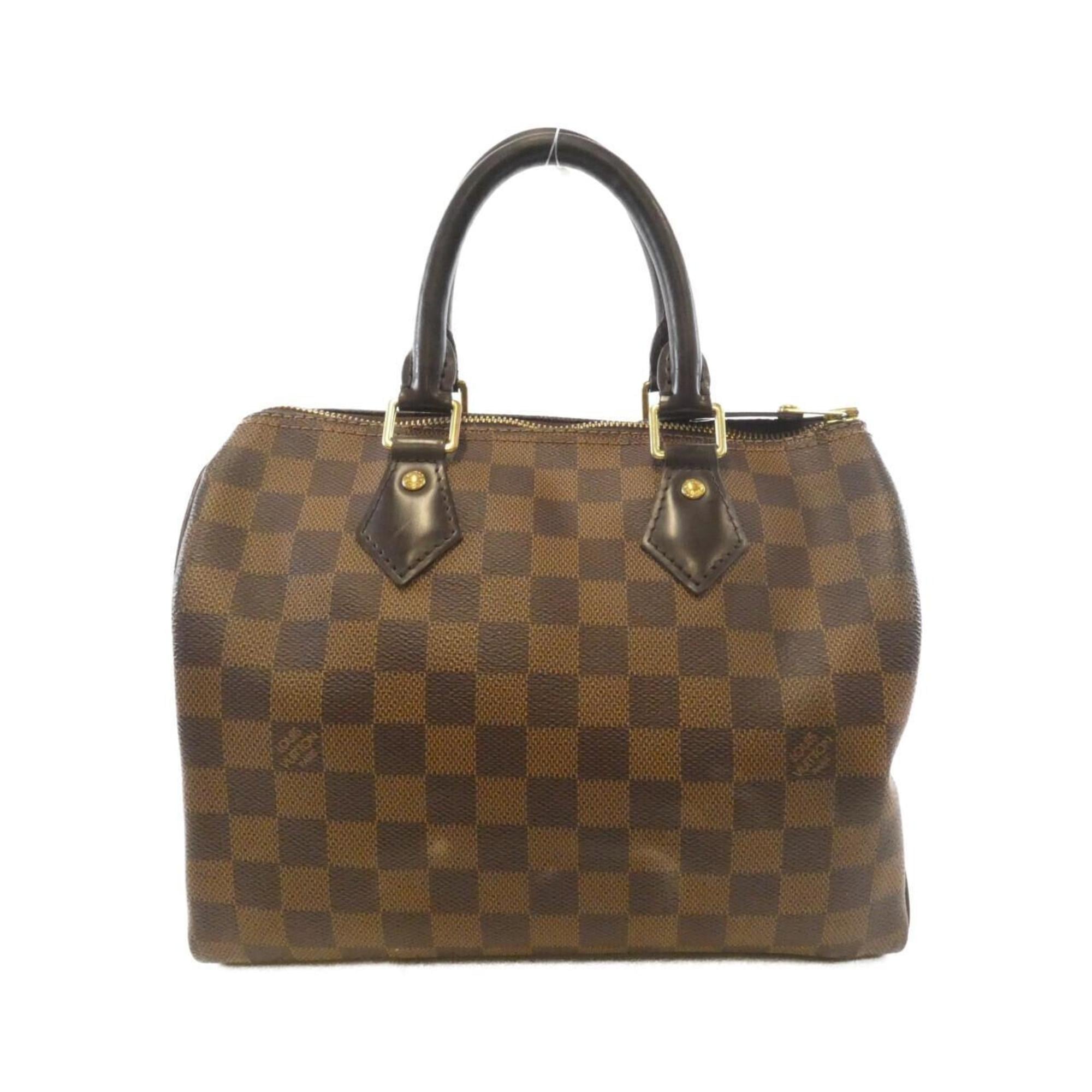 Louis Vuitton Ebene Coated Canvas Boston Bag