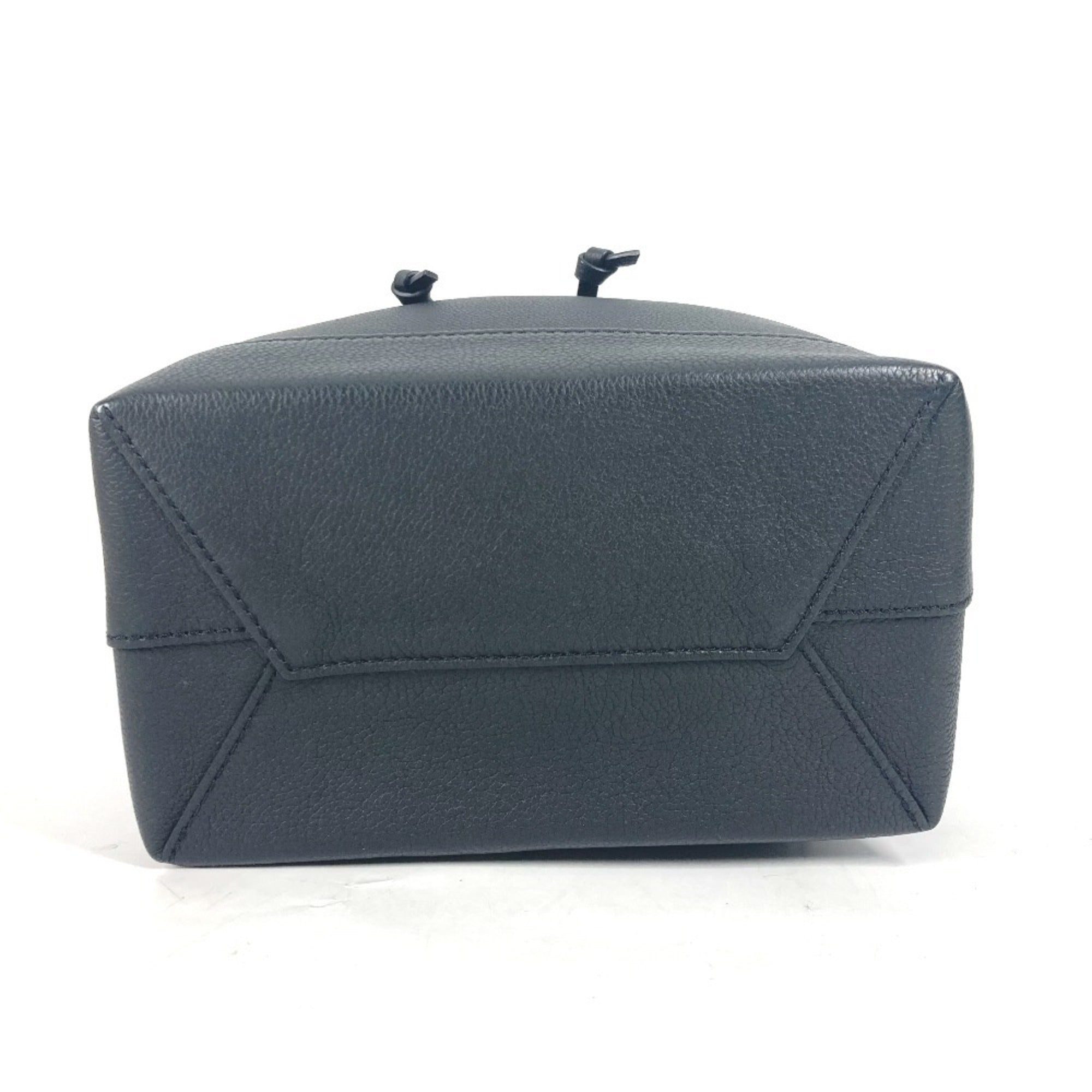 Louis Vuitton Black White Leather Backpack