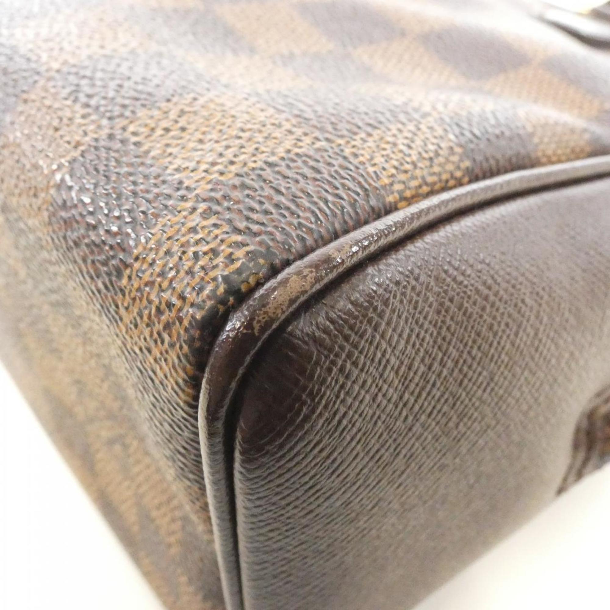Louis Vuitton Ebene Coated Canvas Handbag