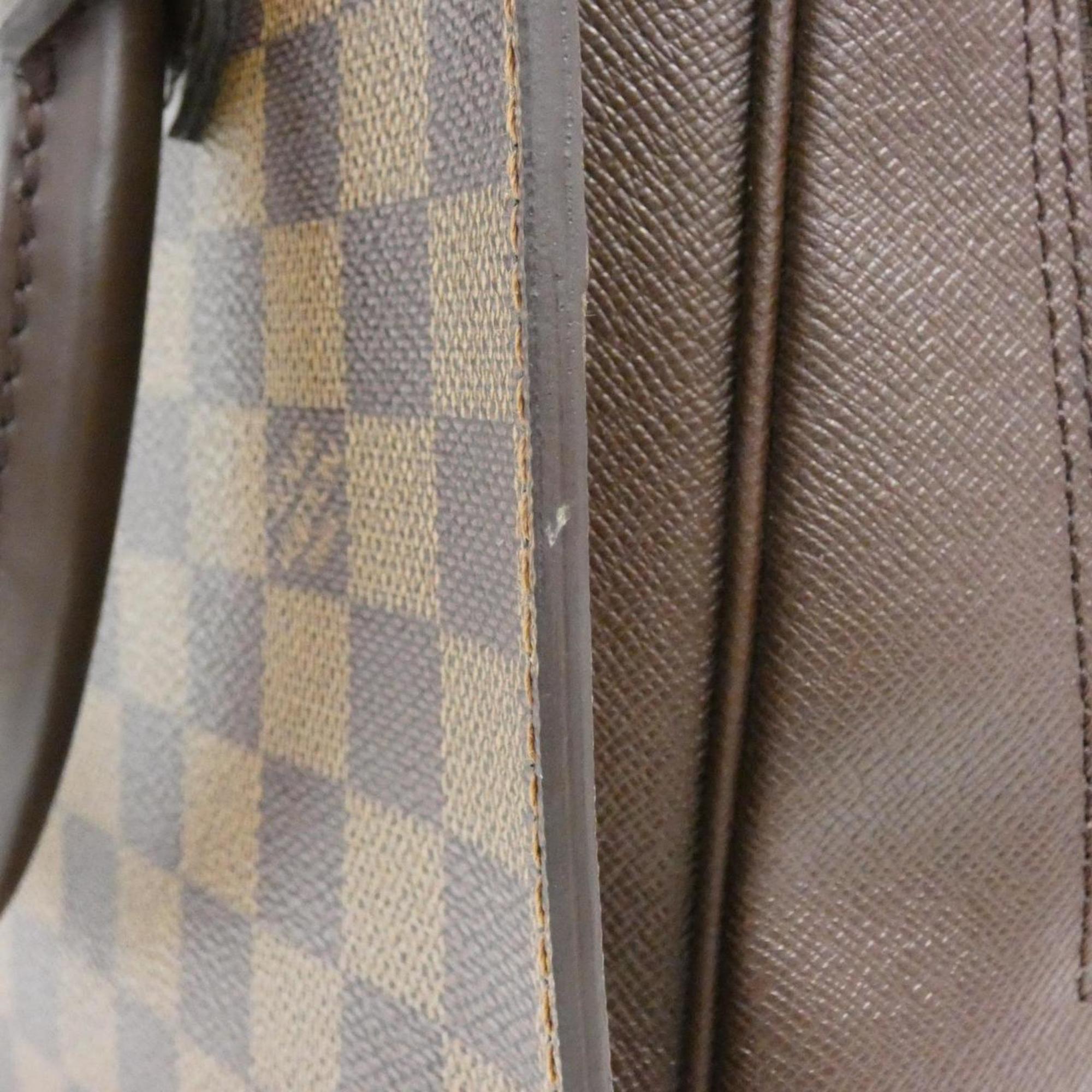 Louis Vuitton Ebene Coated Canvas Handbag