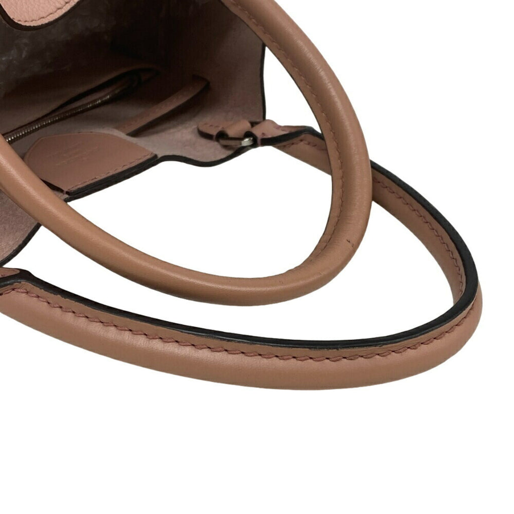 Louis Vuitton Mahina Pink Leather Handbag