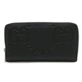 Gucci Black Leather Long Wallet (Bi-Fold) (Pre-Owned)