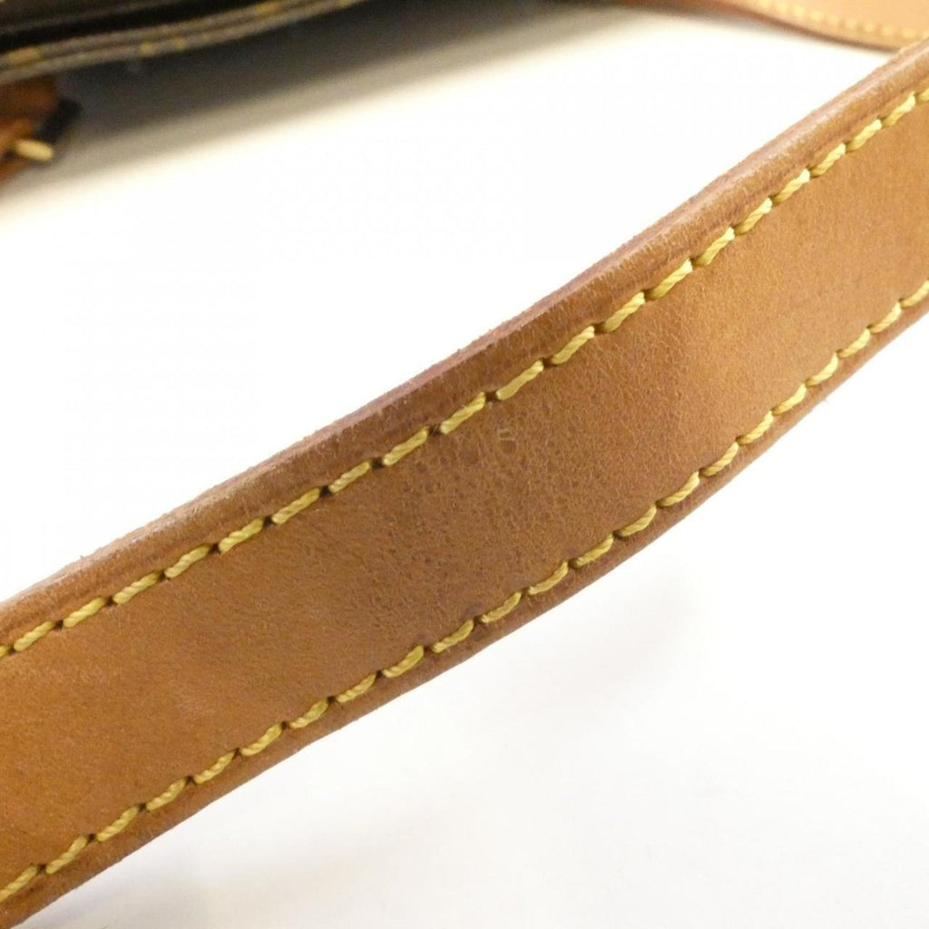 Louis Vuitton Marron Coated Canvas Handbag