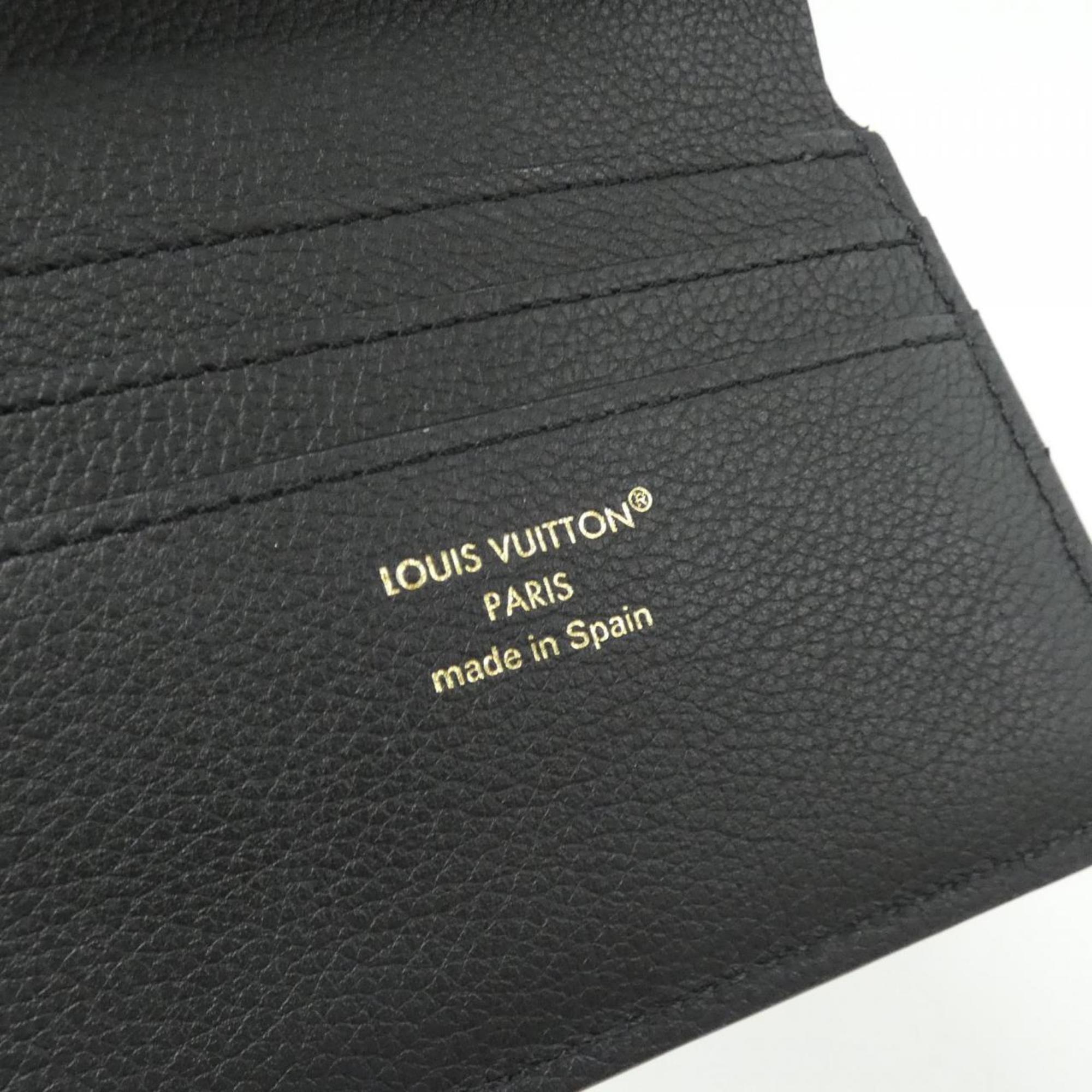 Louis Vuitton Black Leather Wallet
