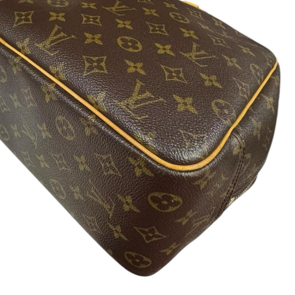 Louis Vuitton Brown Monogram Canvas Handbag