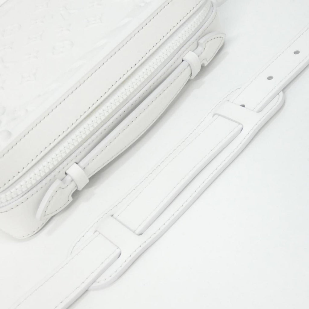 Louis Vuitton White Leather Shoulder Bag