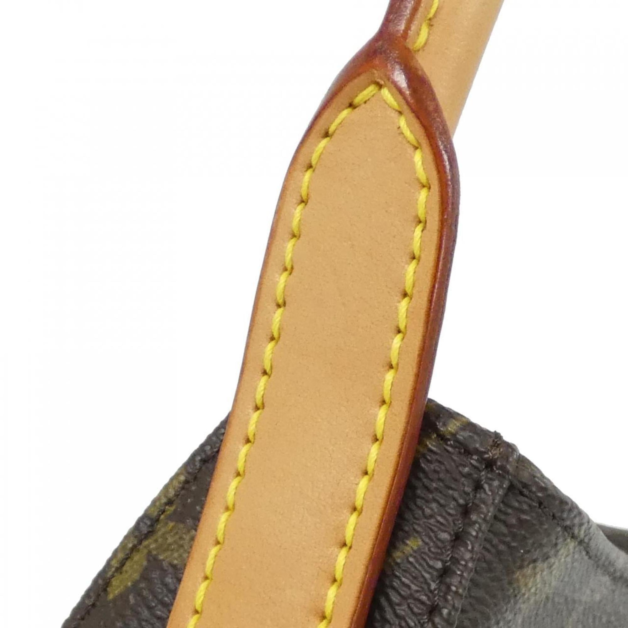 Louis Vuitton Brown Coated Canvas Shoulder Bag
