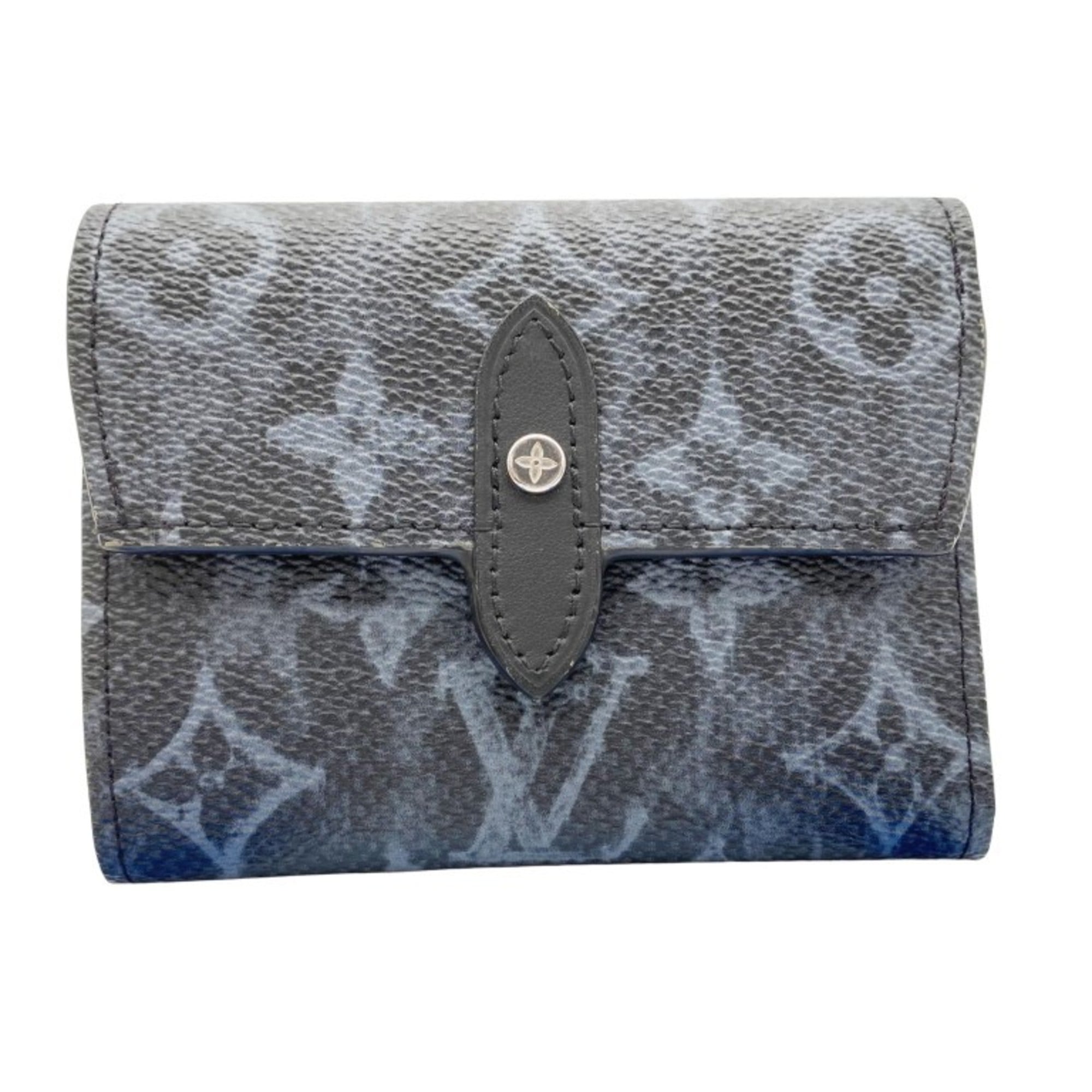Louis Vuitton Monogram Black Wallet (Tri-Fold)