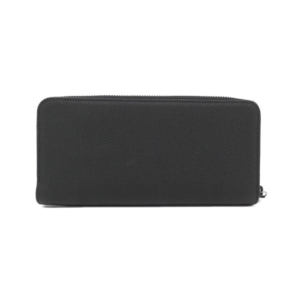 Louis Vuitton Black Leather Long Wallet