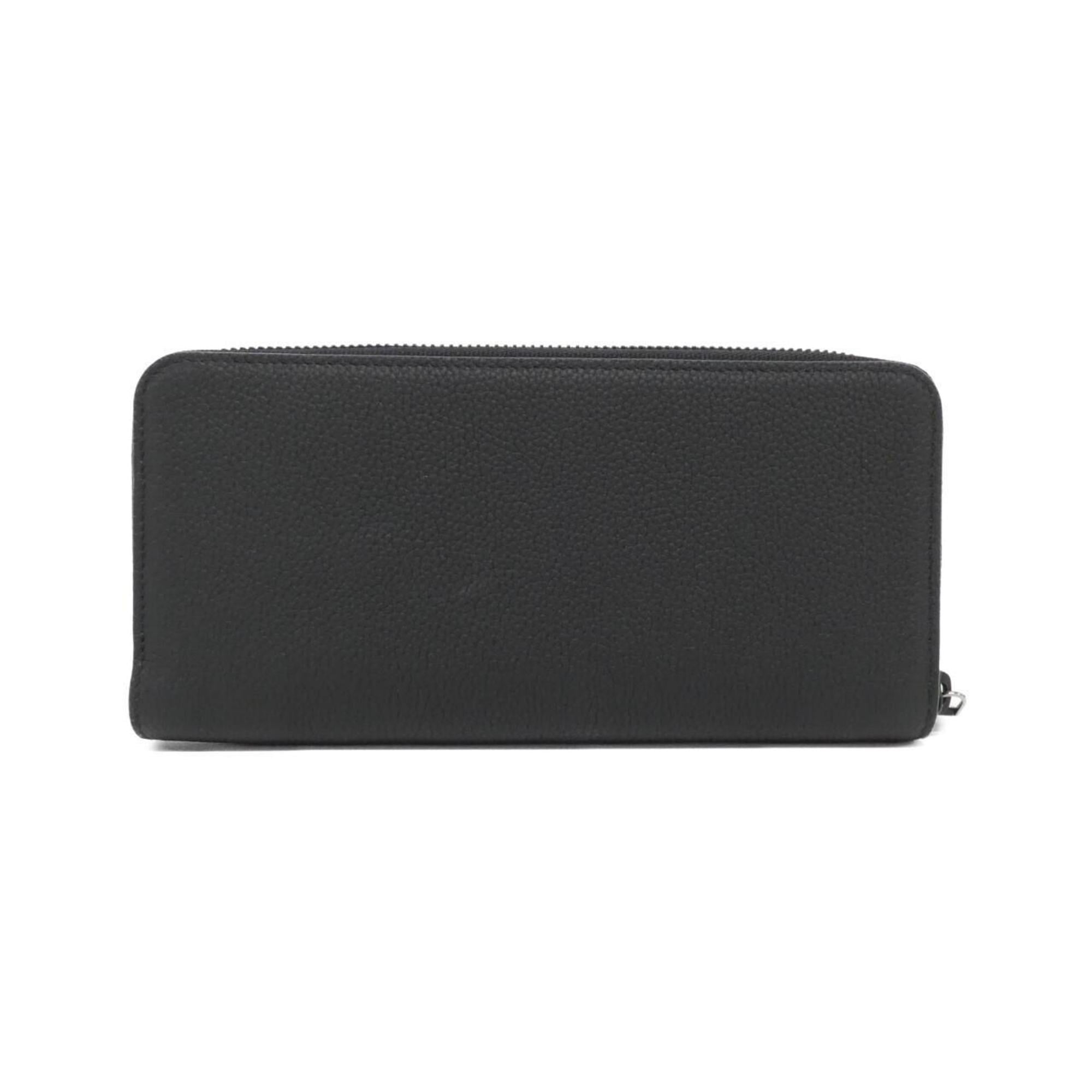 Louis Vuitton Black Leather Long Wallet