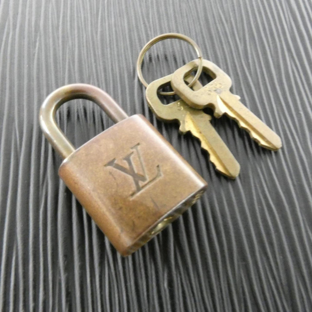 Louis Vuitton Black Leather Handbag