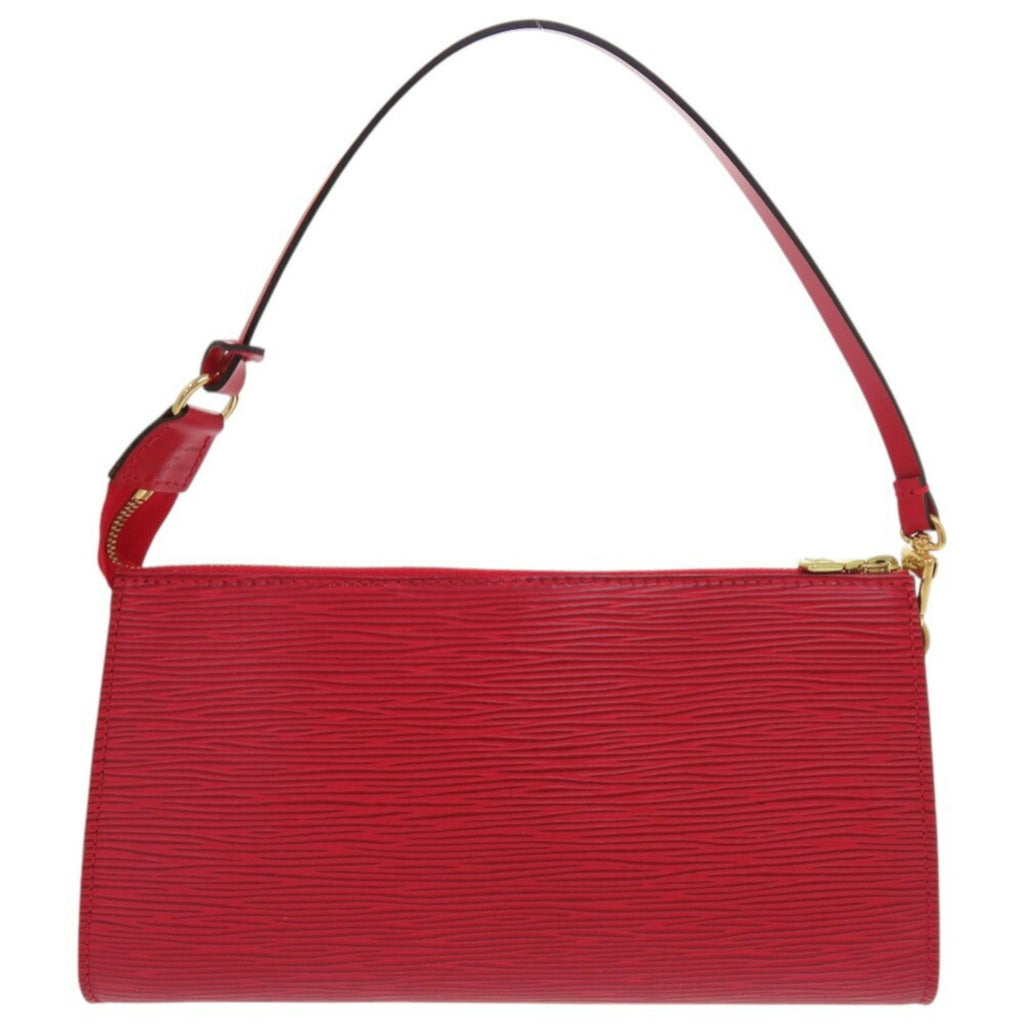 Louis Vuitton Epi Castilian Red Epi Leather Pochette Pouch