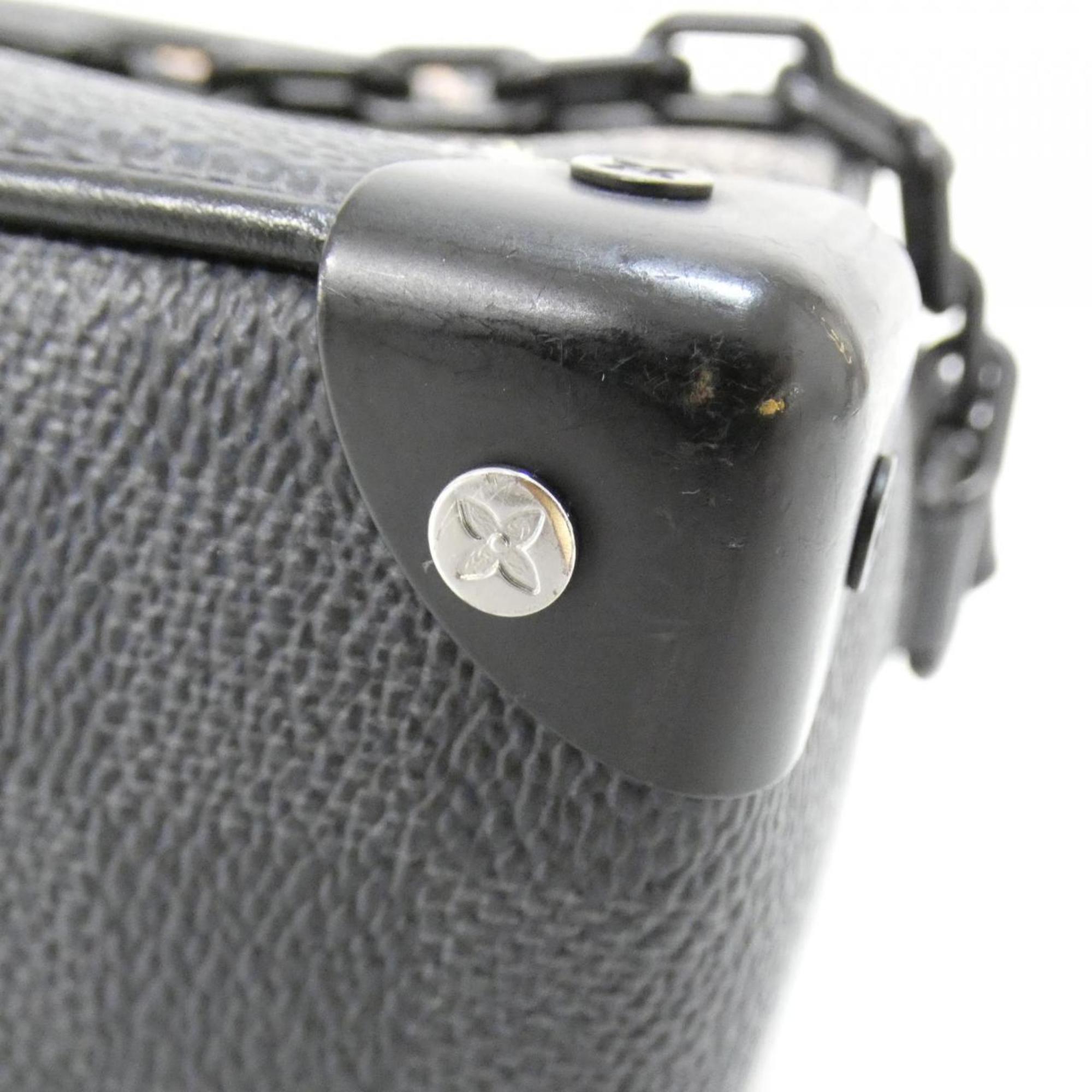 Louis Vuitton Graphite Coated Canvas Shoulder Bag