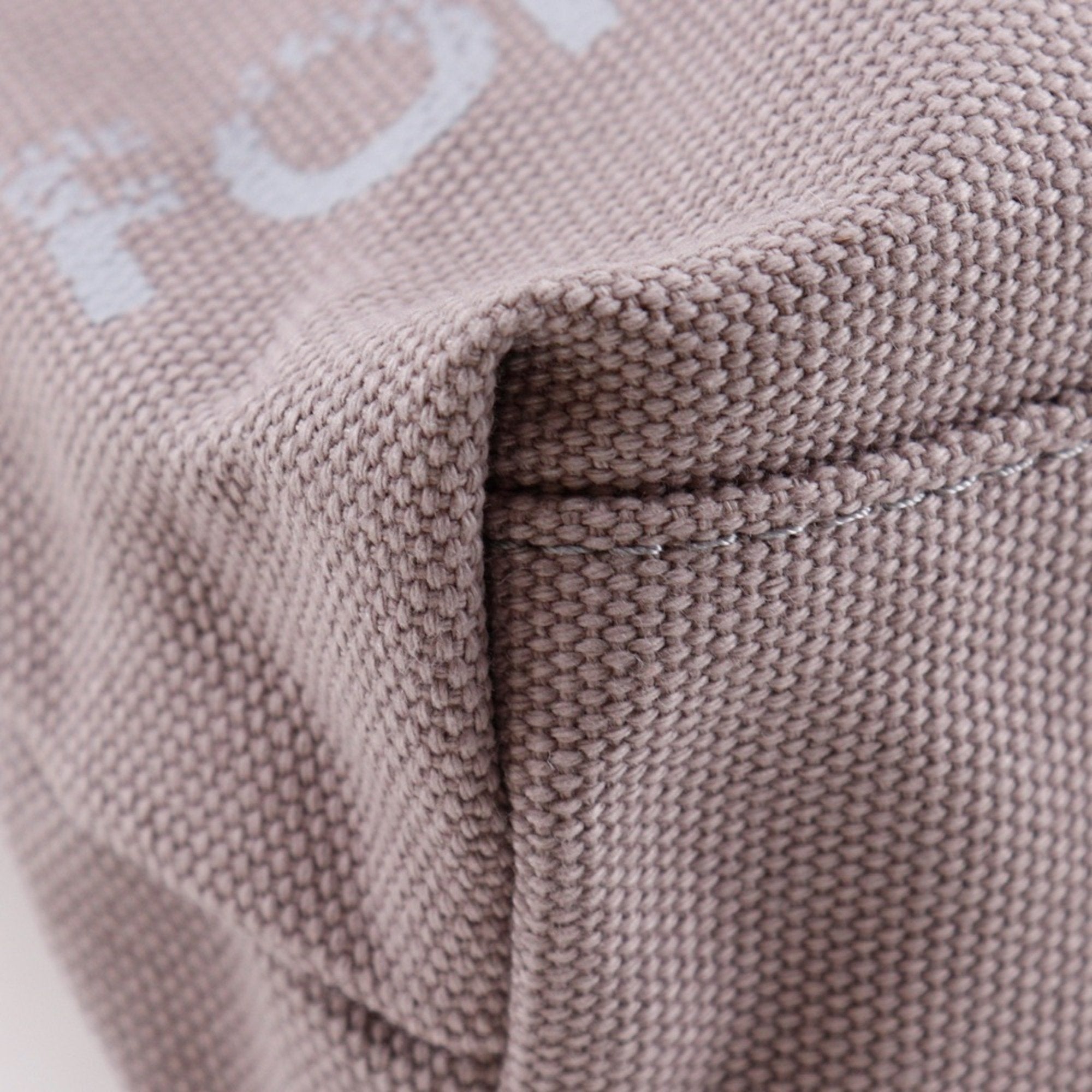 Louis Vuitton Gray Canvas Tote Bag