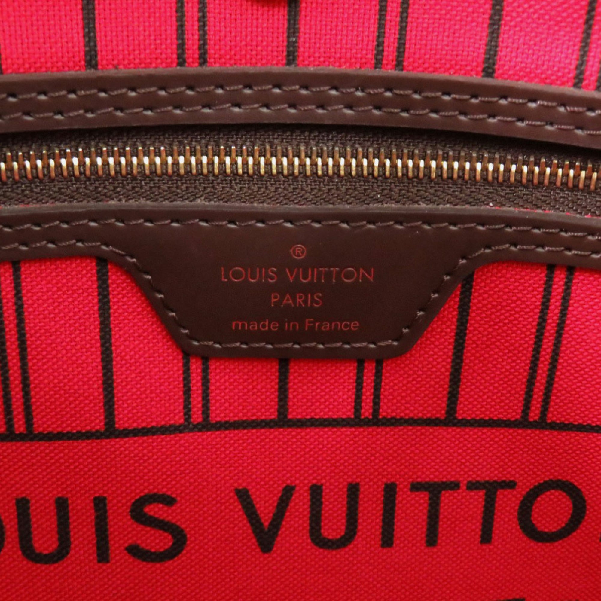Louis Vuitton Brown Cerise Damier Canvas Tote Bag