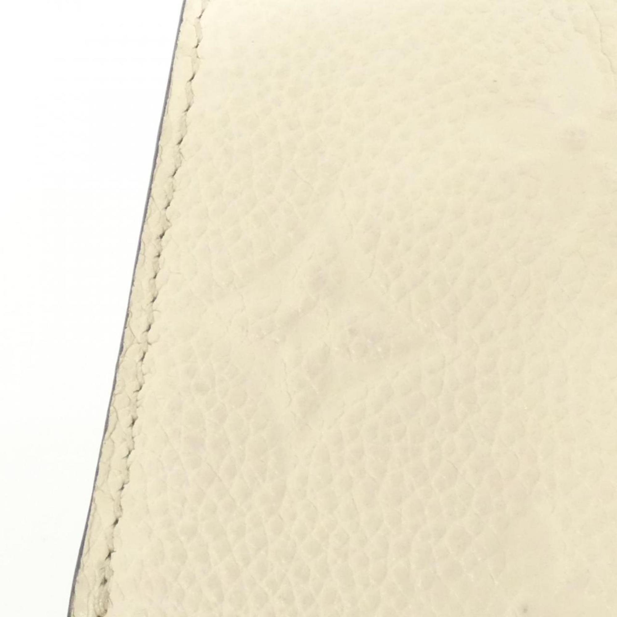 Louis Vuitton Monogram Empreinte Beige Leather Wallet (Tri-Fold)